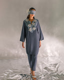 Ombrella - Grey- luna Suit For Women - 2 Piece