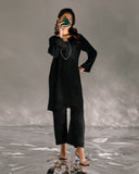 Ombrella - Black- Elara Suit For Women - 2 Piece