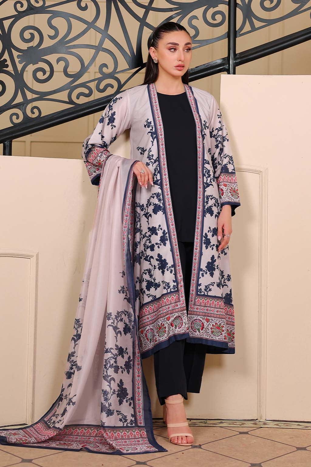 Adwears - Floral Shrug - Tumoro - 3 Piece