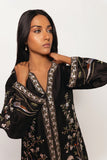 Gulenoor Midnight Birds Tunic Black 3 Piece