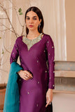 Allure by Ih - TWILIGHT - Katan Silk - Purple - 3 Piece - Studio by TCS