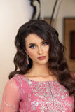 Kaanchi London - Mehru Organza Suit For Women - Pink - 3 Piece