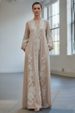 Reema Ahsan - Elya Khadi Silk Suit For Women - Skin - 1 Piece