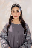 SAFWA - Embroidered - Grey - Lawn - 2 Piece - Stitched