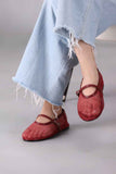 JootiShooti - Crimson Breeze Mesh Mary Jane