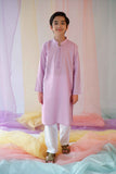Hummingbirdspk - Periwinkle Kurta - Jacquard Lawn - 1 Piece