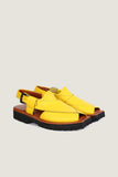Navado - Kaptaan Chappal Yellow For Men