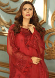 Laleen Sharbati 3 Piece Suit Red