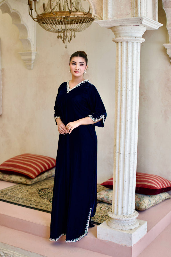 Leon Nocturne Kaftan Blue 1 Piece