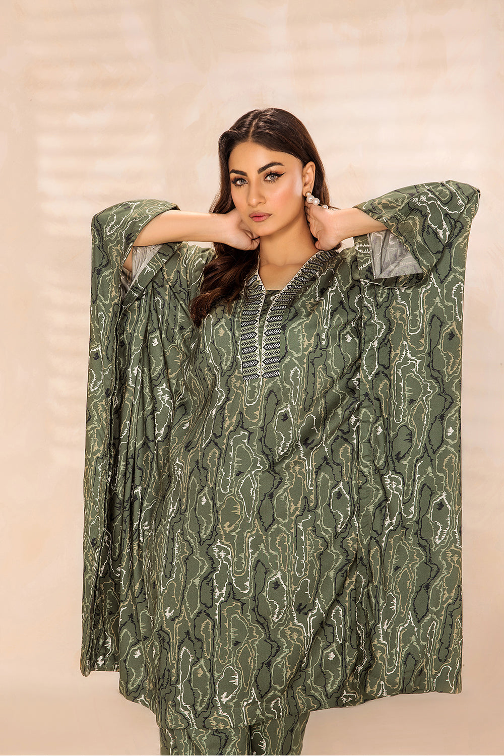 SAFWA - Printed - Lawn - 2 Piece - Stitched
