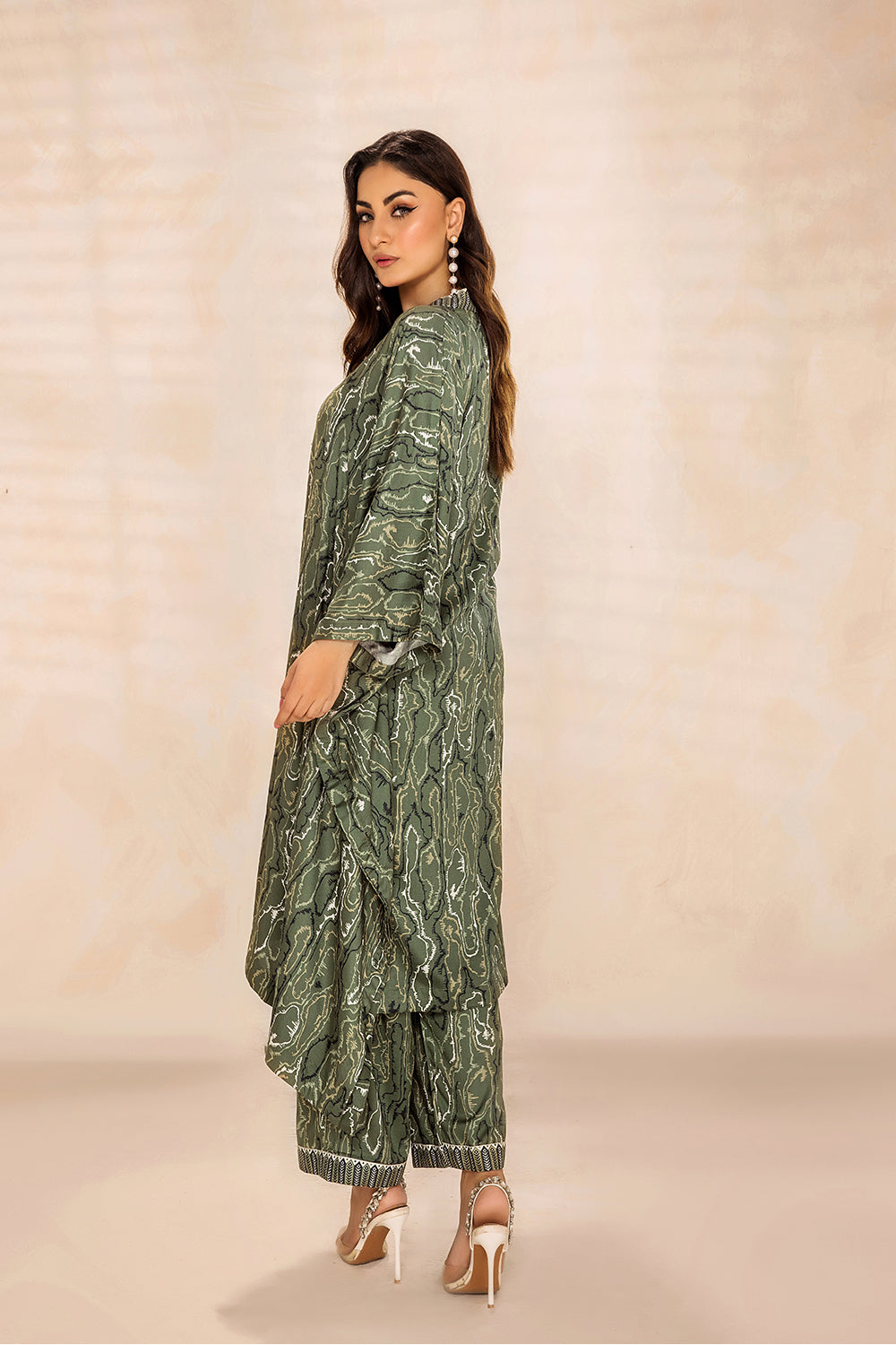 SAFWA - Printed - Lawn - 2 Piece - Stitched