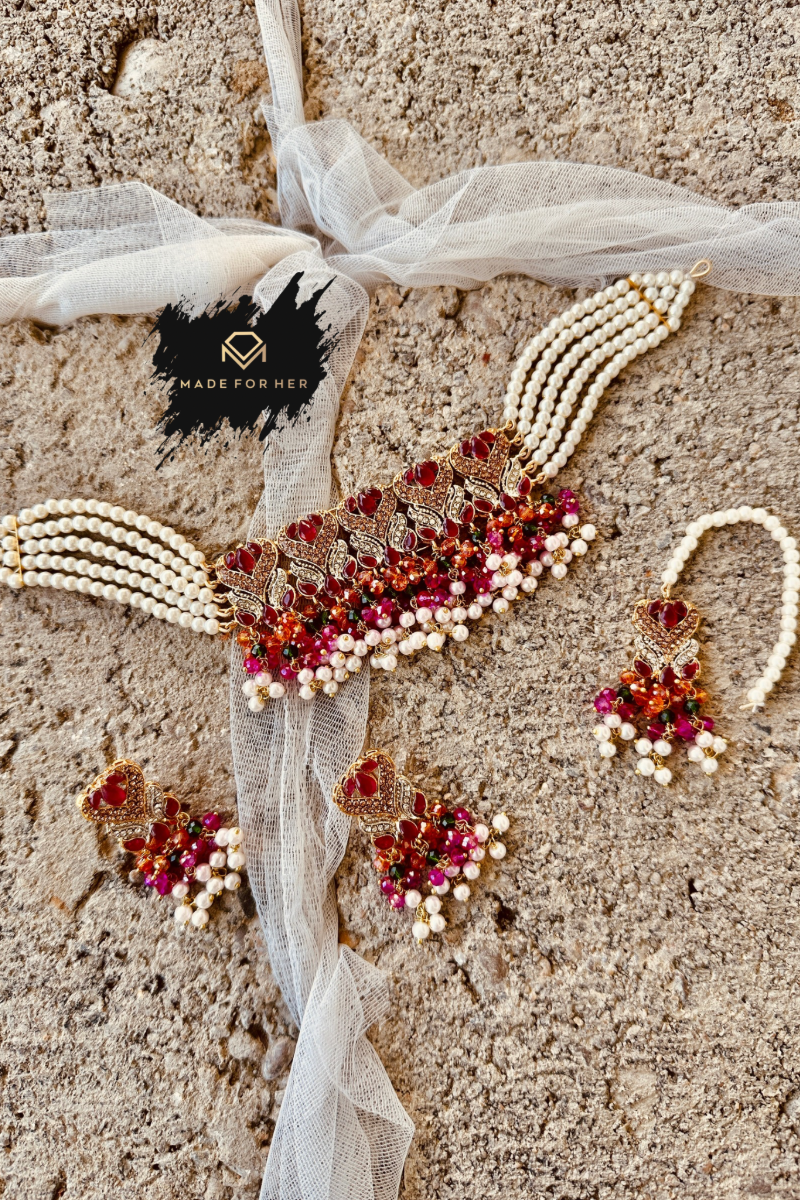 Made for Her - Naulakha Choker Set - LNS1020
