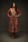 Shamaeel Ansari Rang Mahal Jacket Orange 3 Piece