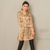 Syah - Coat Shirt Collar - Silk - 1 Piece