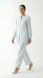 Reema Ahsan - Amora Irish Lawn Suit For Women - Light Blue - 2 Piece