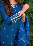 Allure by Ih - STARDUST - Katan Silk - Teal - 3 Piece - Studio by TCS