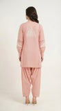 Reema Ahsan - Fira Cora Cotton Suit For Women - Rose Pink - 3 Piece