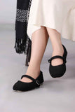 JootiShooti - Noir Boucle Mary Jane