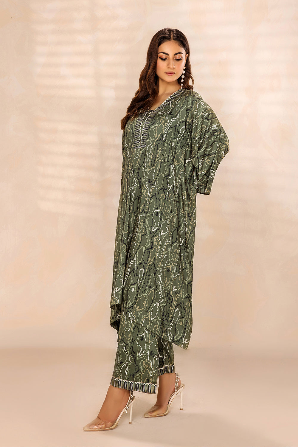 SAFWA - Printed - Lawn - 2 Piece - Stitched
