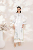 SAFWA - Embroidered - White - Lawn - 2 Piece - Stitched