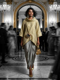 Maheen Khan - Shehza Kurti Tunic Top Gold 1 Piece