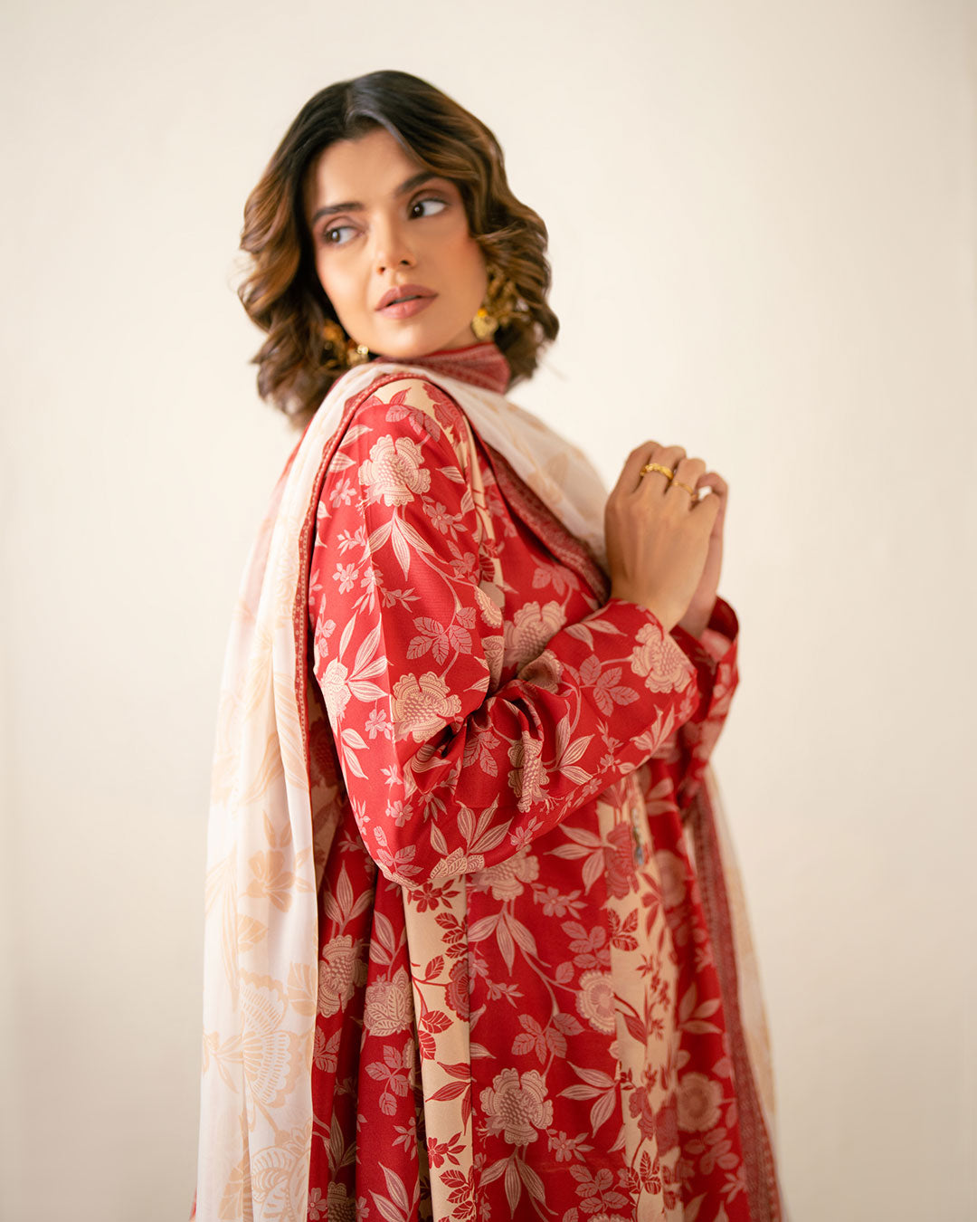 Ayla Studio - Living Coral - poly-viscose - red
