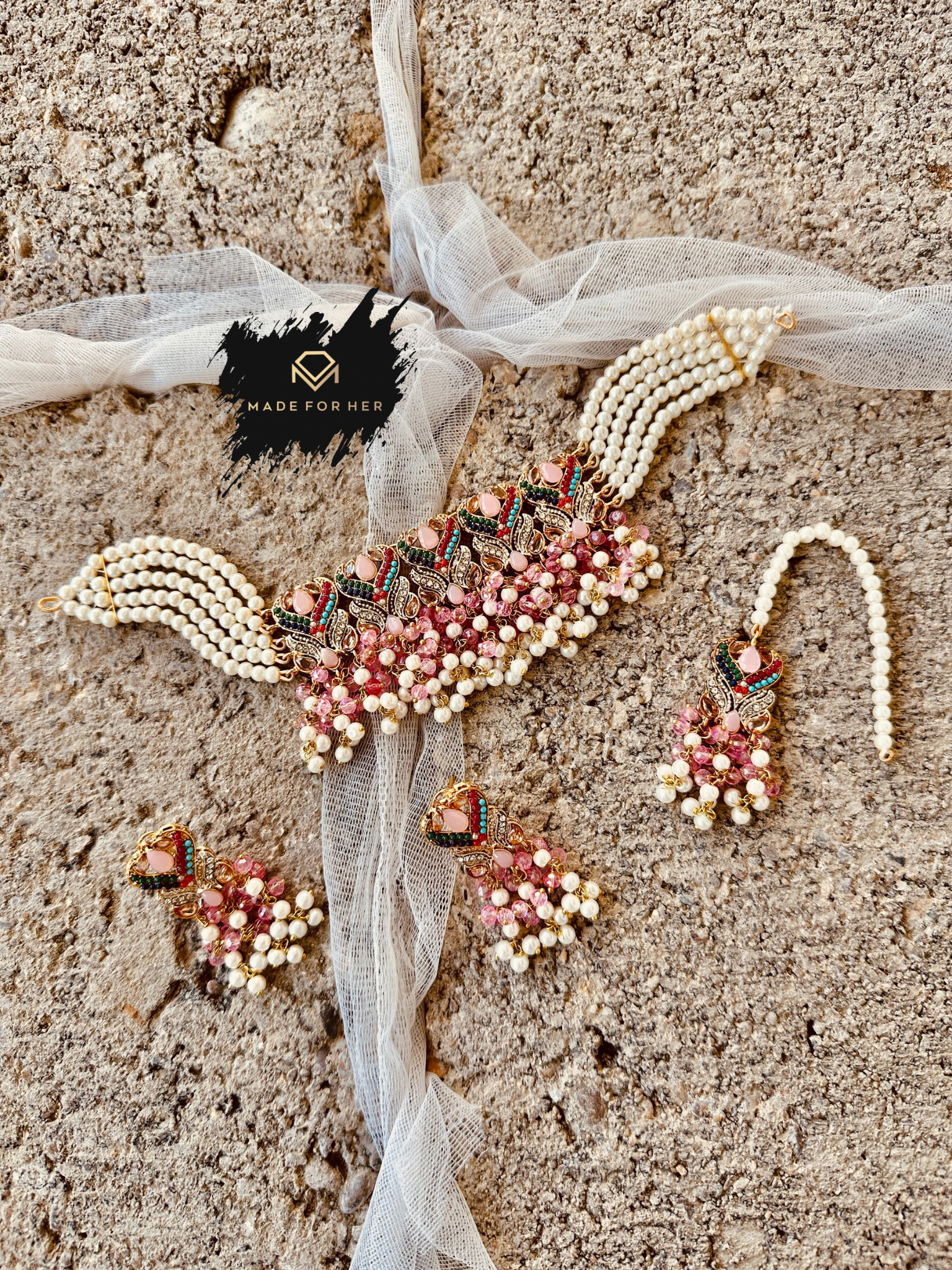 Made for Her - Naulakha Choker Set - LNS1020