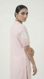 Reema Ahsan - Neve Irish Cotton Suit For Women - Light Pink and White - 2 Piece