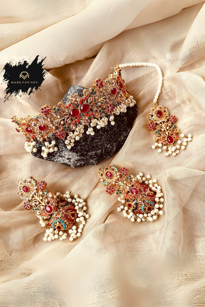 Made for Her - Naurang Noor - Collar Set - LNS003