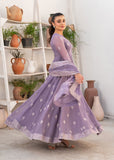 Laleen Sapphire Pishwas Purple 3 Piece