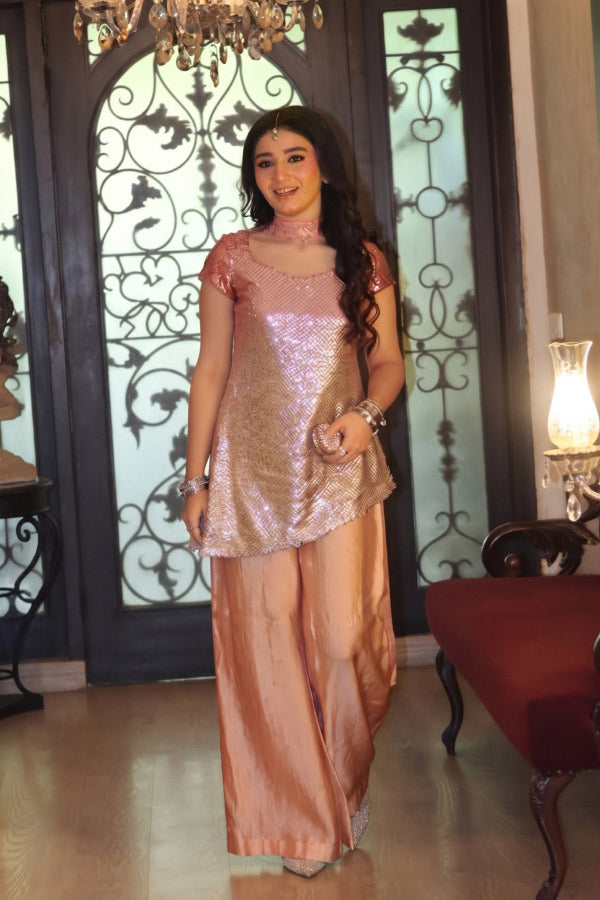 Leon Bole Kangna Set 3 Piece Suit Silver