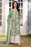 Cross Stitch - Moss Luxe Net Suit For Women - Green - 2 Piece