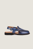 Navado - Brogue Peshawari Blue Sandals For Men