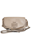 Pre-Loved Treasures - Tory Burch Beige Leather Harper Crossbody Bag
