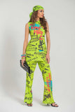 Salahuddin Pasha - Silk Co-ord set For Women - Green - 2 Piece