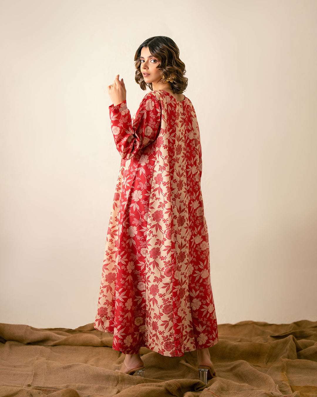 Ayla Studio - Living Coral - poly-viscose - red
