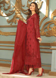 Laleen Sharbati 3 Piece Suit Red