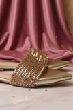 Milli Shoes - Fancy Slides For Women - Golden - Studio by TCS