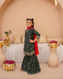 Kidoz Kloset - Emarald Aura Gharara For Girl