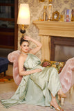 Syah - Serenity Dress - Silk - Pistachio Green - 1 Piece