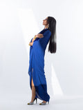 Sanam Chaudhri ALEXIS Kaftan Blue 1 Piece