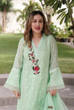 Insia Sohail - Insha Green - 3 Piece - Cotton Net - Studio by TCS