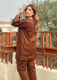 Modest - Azure - Cotton - Brown - 2 Piece