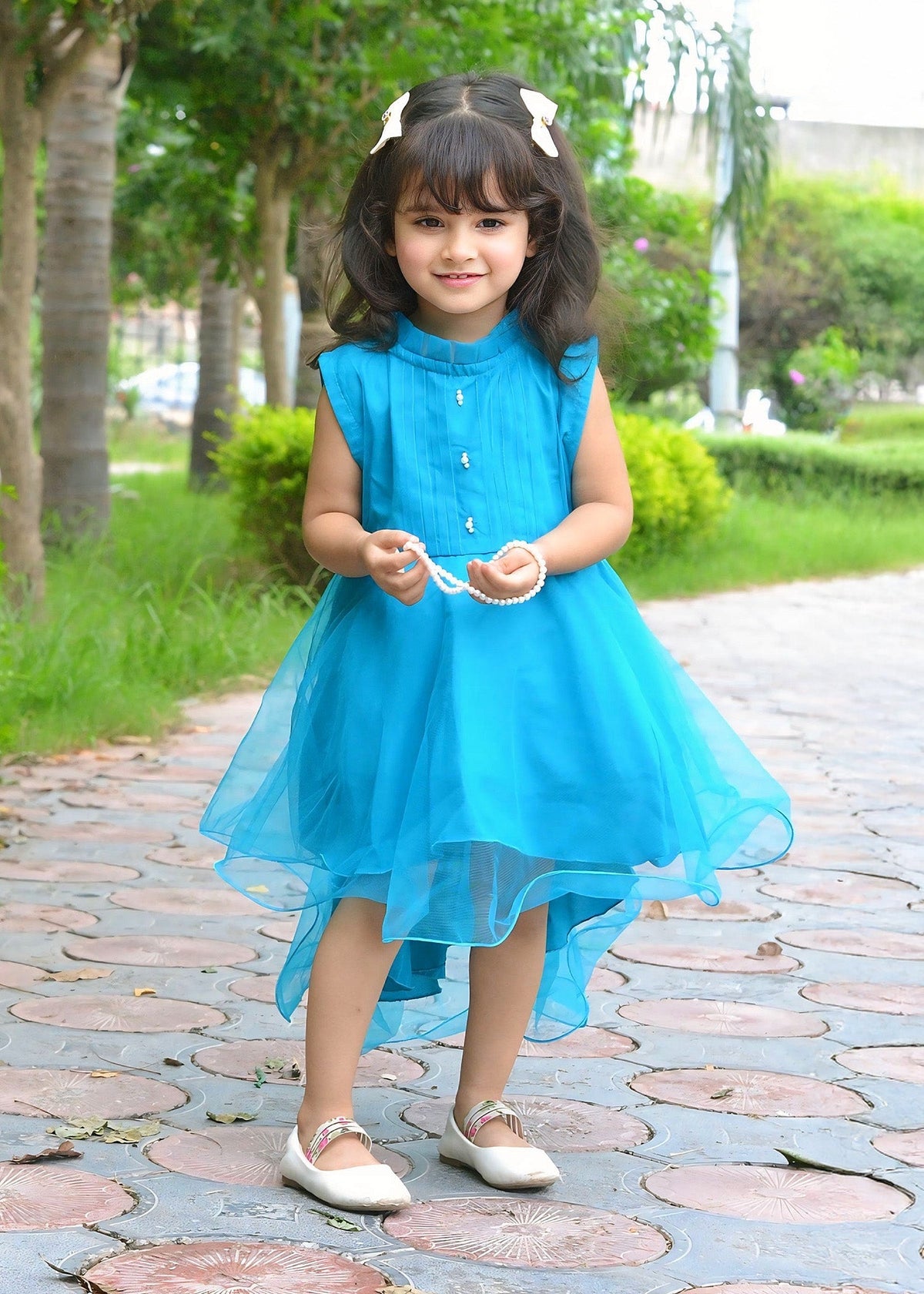 Modest - Frost - Net - 1 Piece Frock