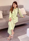 Modest - Aarya - Cotton - Green - 2 Piece