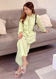 Modest - Aarya - Cotton - Green - 2 Piece