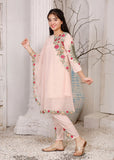 Modest - Pearl Cape Shirt - Peach - Chiffon - 3 Piece