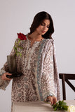 Cross Stitch - Iznik Bloom - Linen Printed Suit - 3 Piece - Unstitch
