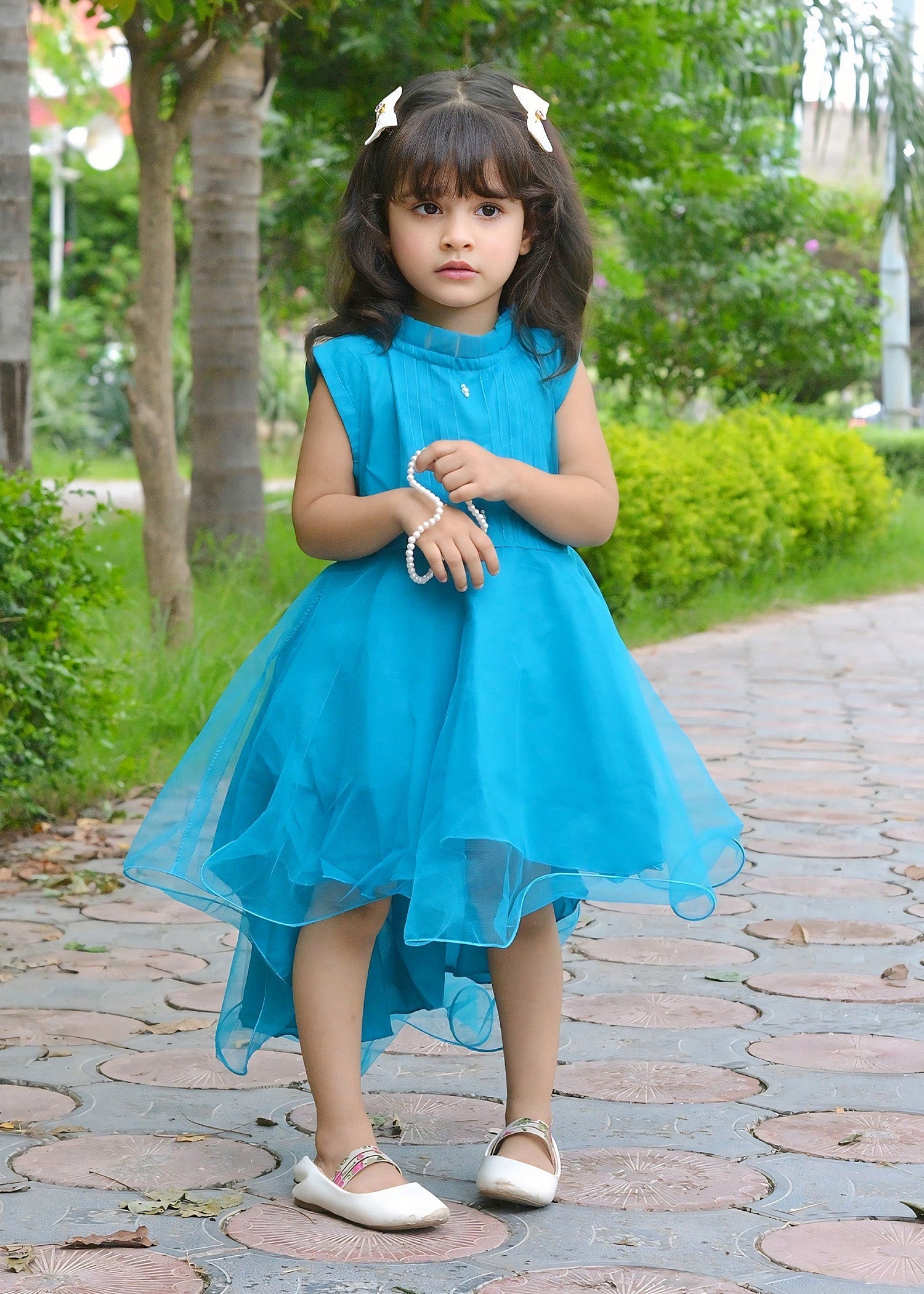 Modest - Frost - Net - 1 Piece Frock