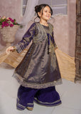 Modest - Maysuri Embroidered Gharara For Girl - 3 Piece